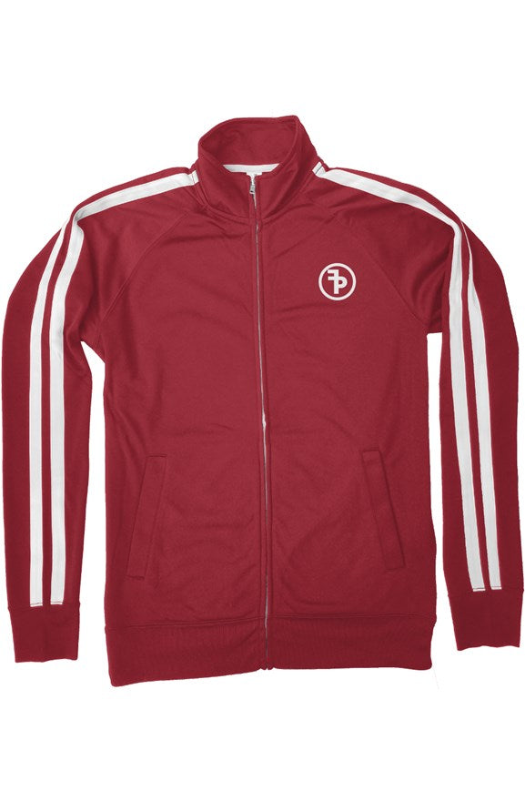 FP APPAREL, Independent Brick Red Track Jacket