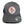 Load image into Gallery viewer, FP APPAREL, Orange Circle Logo, Grey/Black Trucker Hat
