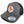 Load image into Gallery viewer, FP APPAREL, Orange Circle Logo, Grey/Black Trucker Hat
