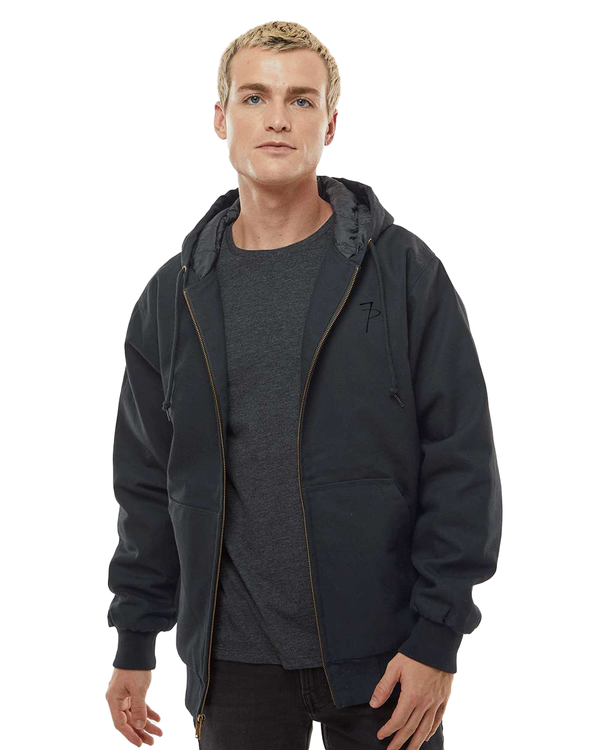 FP APPAREL, Canvas Workwear Black on Black Jacket