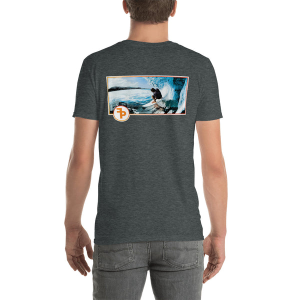 FP APPAREL, Men's Surf Design T-Shirt