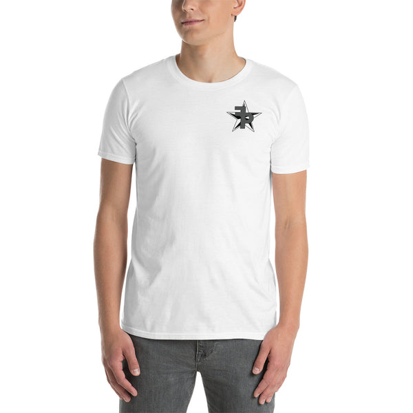 FP APPAREL, Men's Star Logo, White T-Shirt