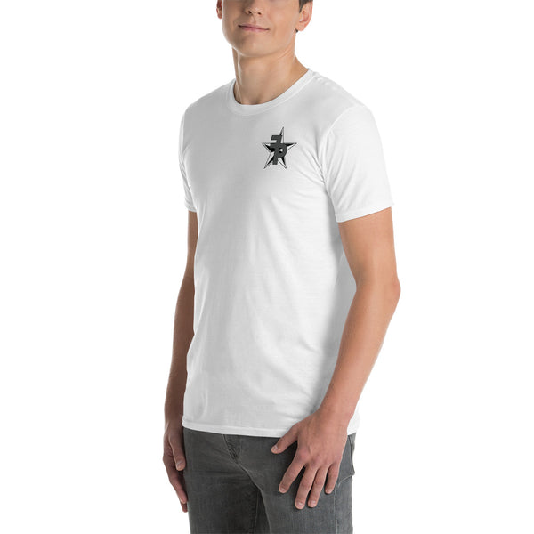 FP APPAREL, Men's Star Logo, White T-Shirt