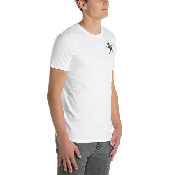 FP APPAREL, Men's Star Logo, White T-Shirt