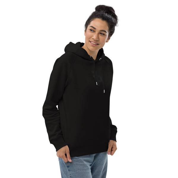 FP APPAREL, Women's Fat Black on Black Logo, Hoodie