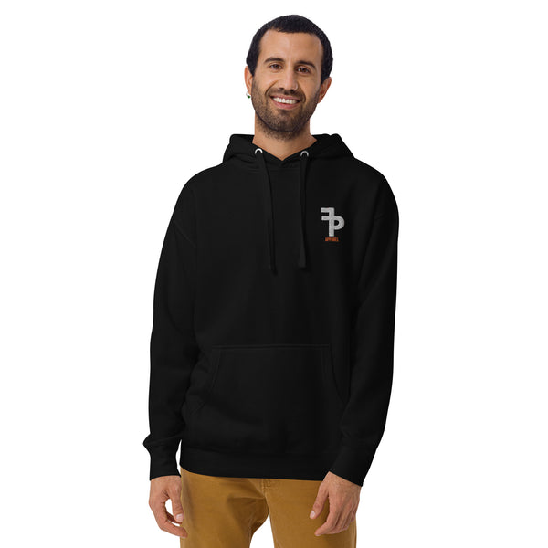 FP APPAREL Men's Fat Logo Badge Hoodie