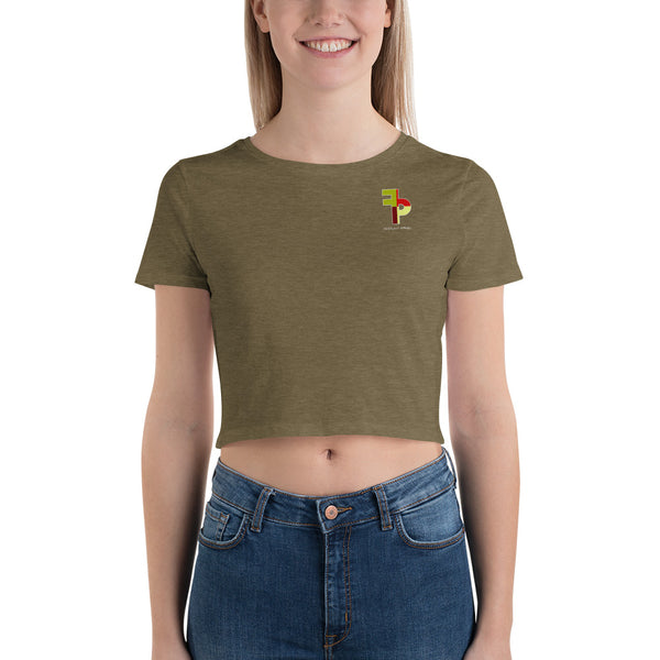 FP APPAREL, Women’s Spring Logo Crop T-Shirt