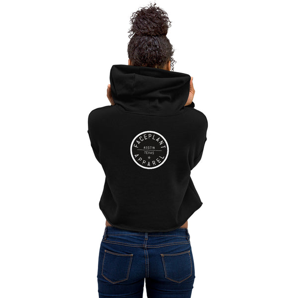 FP APPAREL, Women's Fat Logo, Crop Hoodie