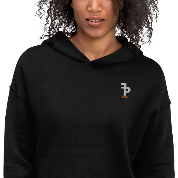 FP APPAREL, Women's Fat Logo, Crop Hoodie