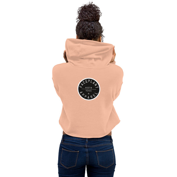 FP APPAREL, Women's Fat Logo, Crop Hoodie