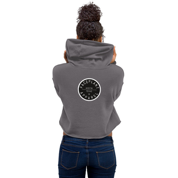 FP APPAREL, Women's Fat Logo, Crop Hoodie