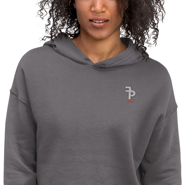 FP APPAREL, Women's Fat Logo, Crop Hoodie