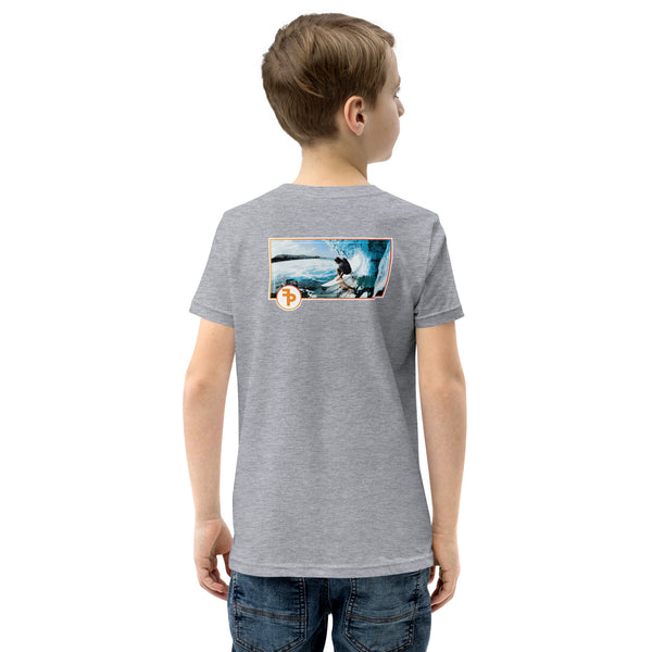 FP APPAREL, Kids Surf Design T-Shirt