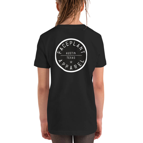 FP APPAREL, Youth Unisex Script Logo, T-Shirt