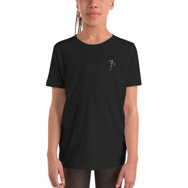 FP APPAREL, Youth Unisex Script Logo, T-Shirt