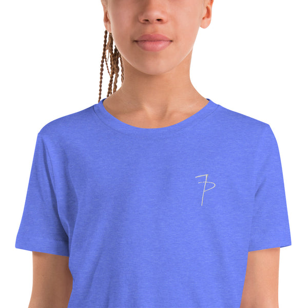 FP APPAREL, Youth Unisex Script Logo, T-Shirt