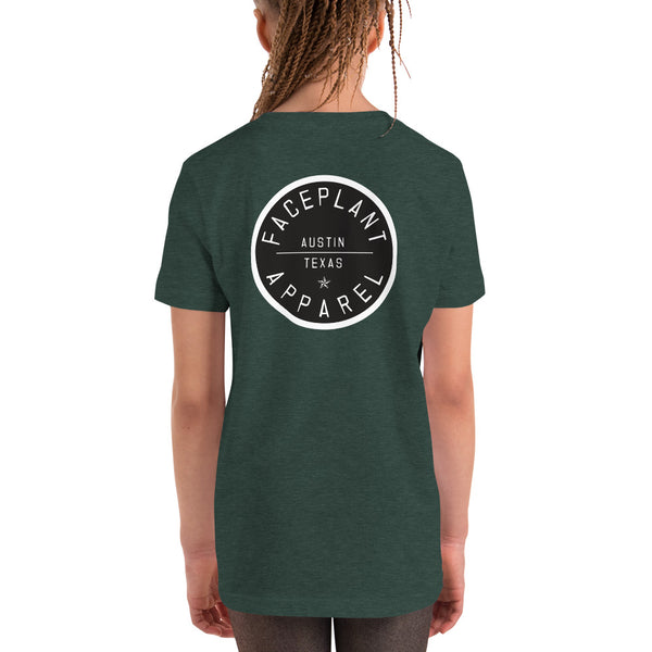 FP APPAREL, Youth Unisex Script Logo, T-Shirt