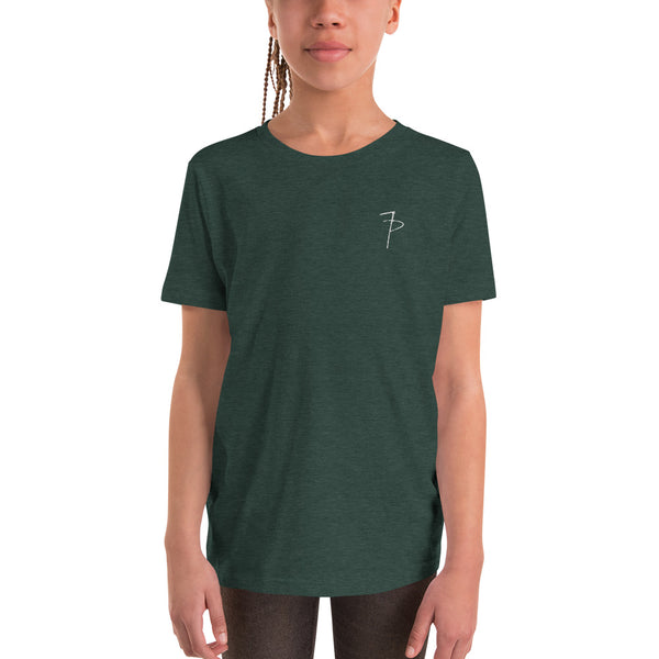 FP APPAREL, Youth Unisex Script Logo, T-Shirt