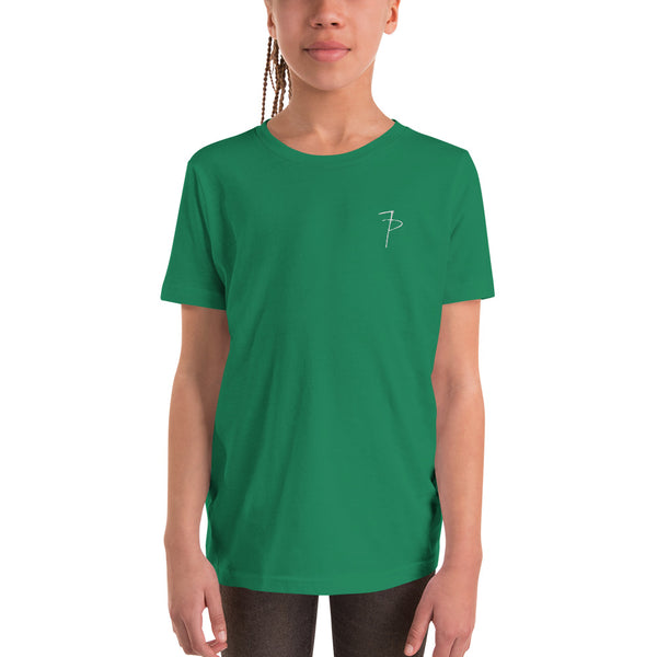 FP APPAREL, Youth Unisex Script Logo, T-Shirt