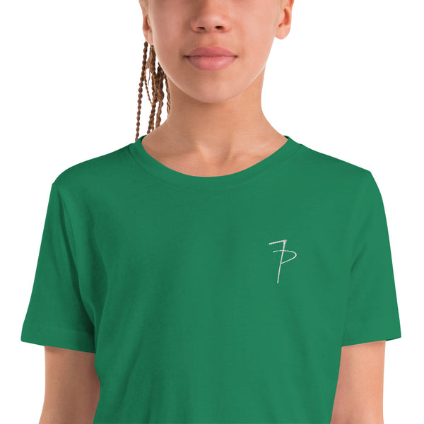 FP APPAREL, Youth Unisex Script Logo, T-Shirt