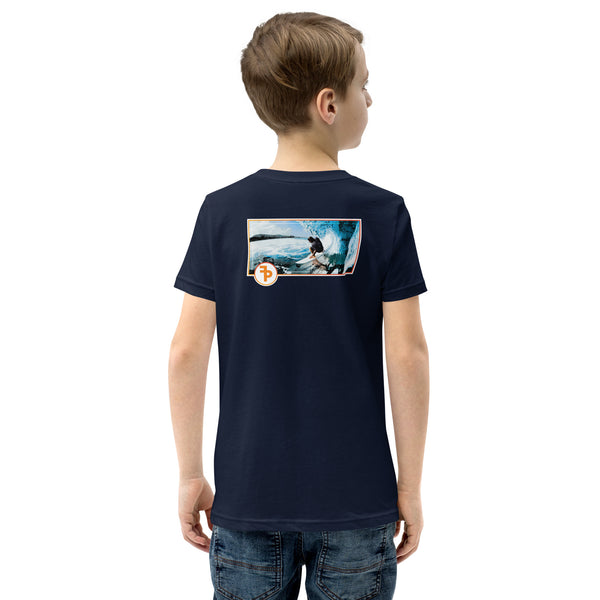 FP APPAREL, Kids Surf Design T-Shirt