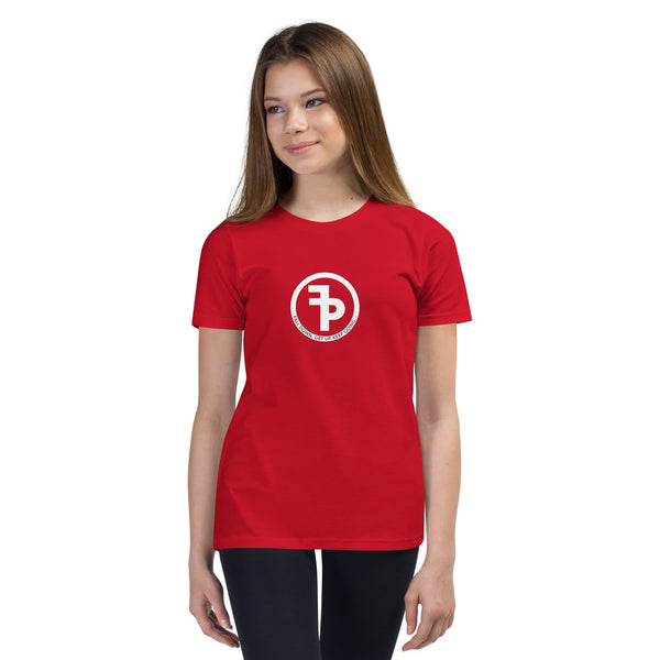 FP APPAREL, Unisex Youth Circle Logo, T-Shirt