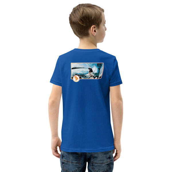 FP APPAREL, Kids Surf Design T-Shirt