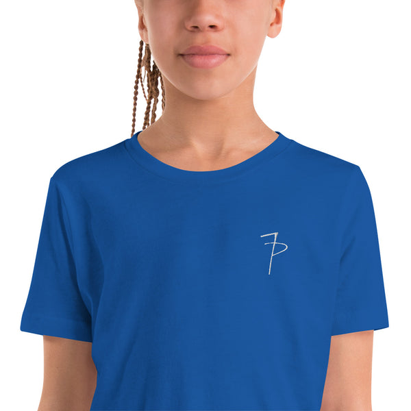 FP APPAREL, Youth Unisex Script Logo, T-Shirt