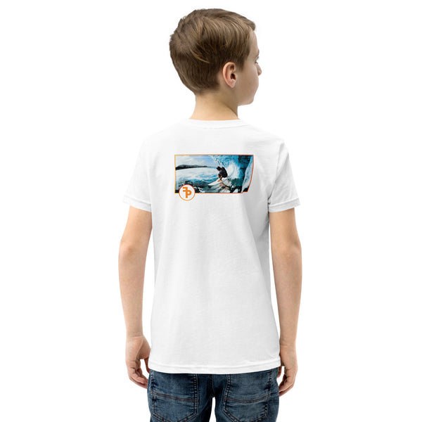 FP APPAREL, Kids Surf Design T-Shirt