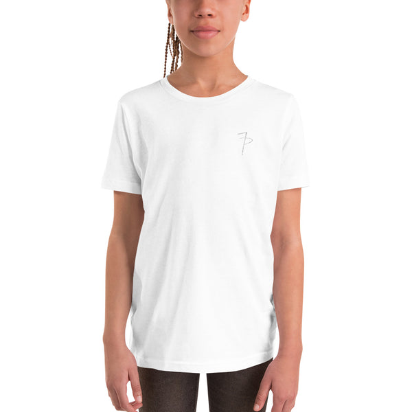 FP APPAREL, Youth Unisex Script Logo, T-Shirt