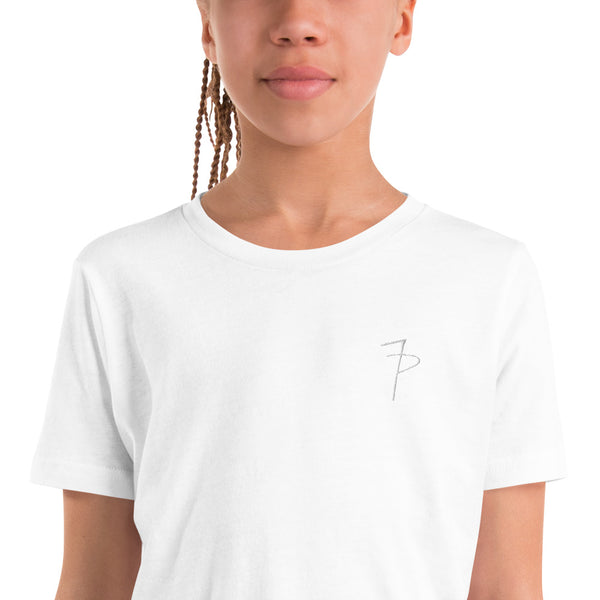 FP APPAREL, Youth Unisex Script Logo, T-Shirt